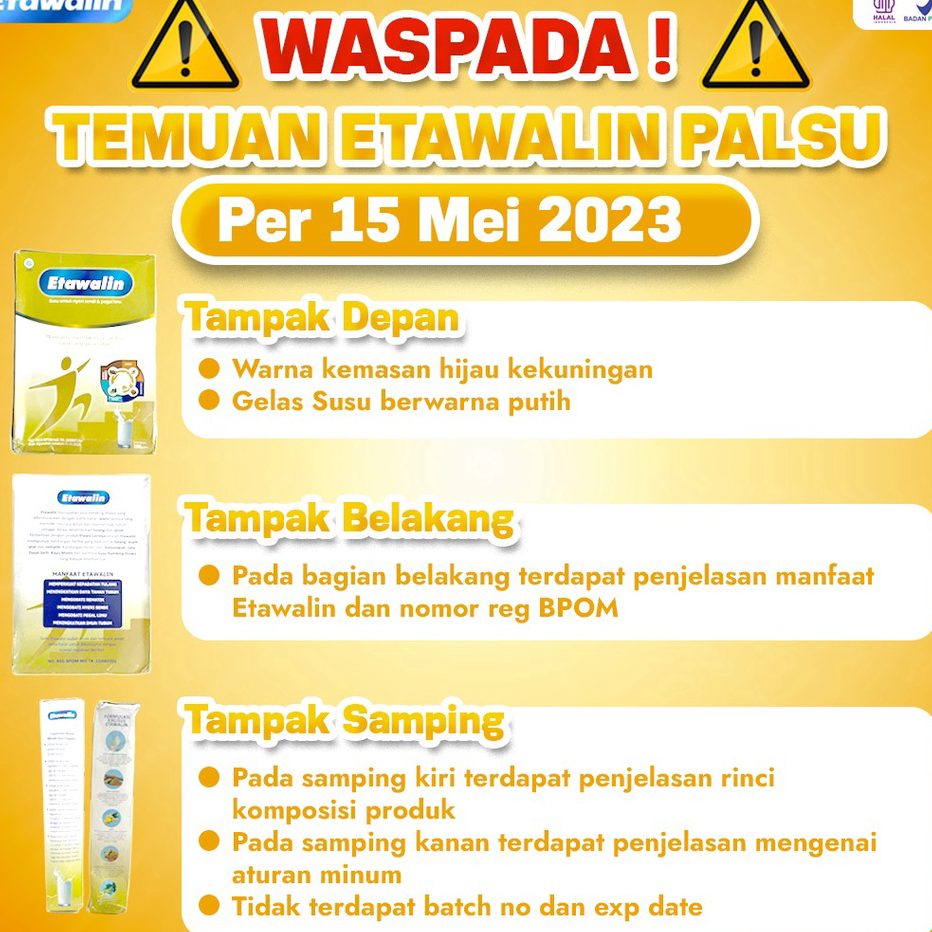 

Grosir Etawalin 3 Box - Susu Kambing Etawalin Asli Original Atasi Nyeri Sendi dan Tulang