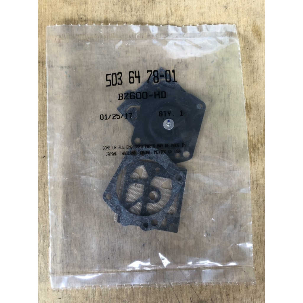 Membran Carburator Chainsaw Husqvarna Tipe 365 Original