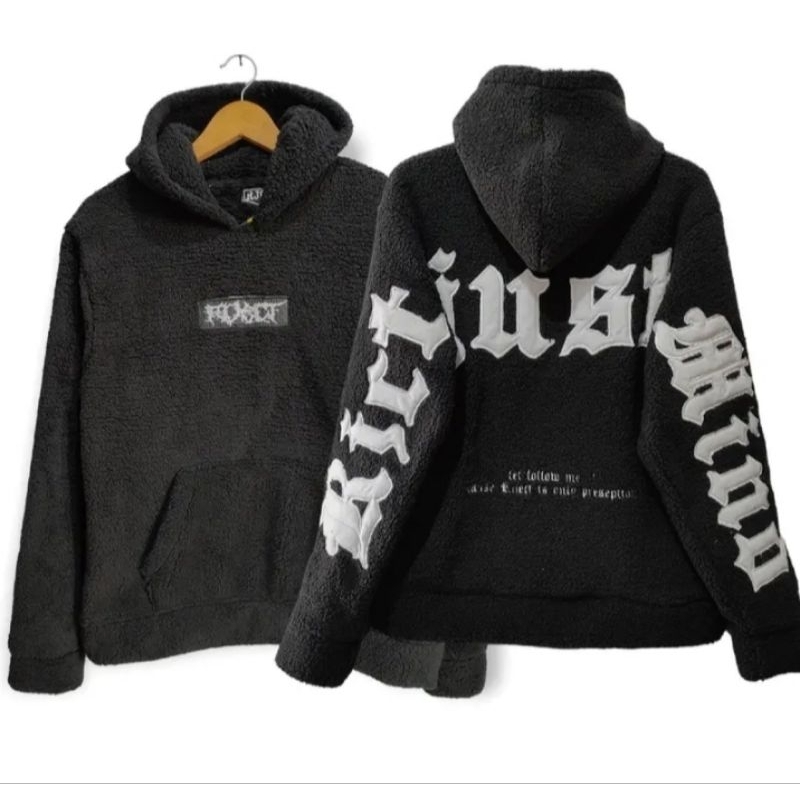 Jaket sweater Hoodie Bulu SHERPA ORIGINAL - Jaket Sherpa Bulu Tebal - Hoodie Sherpa - jaket sweater 