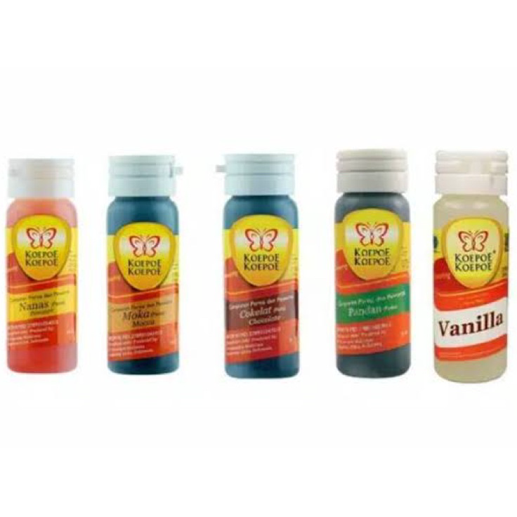 

Bayar Di Tempat Pasta Perisa Pewarna Makanan Minuman Koepoe Koepoe 25ml