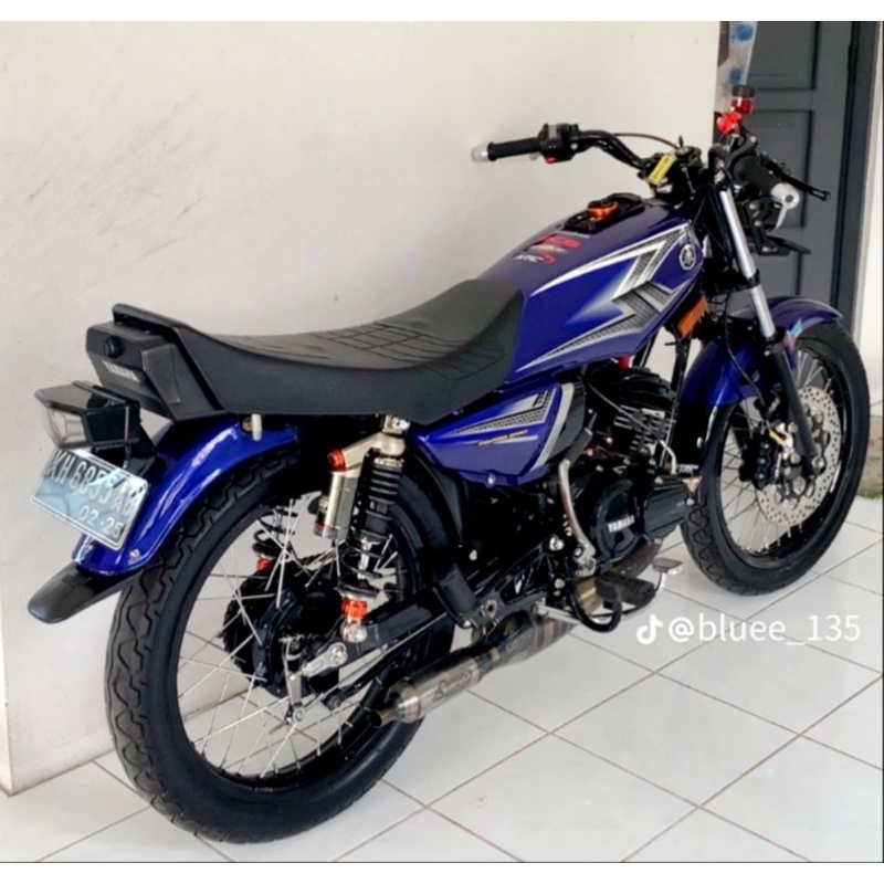 striping lis sticker standar ORI Yamaha RX King 2004 biru | STIKER STRIPING RX KING 2004 Biru | Lis 