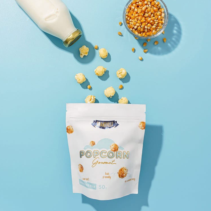 

Ready Grandville Popcorn Gourmet No MSG 50gr