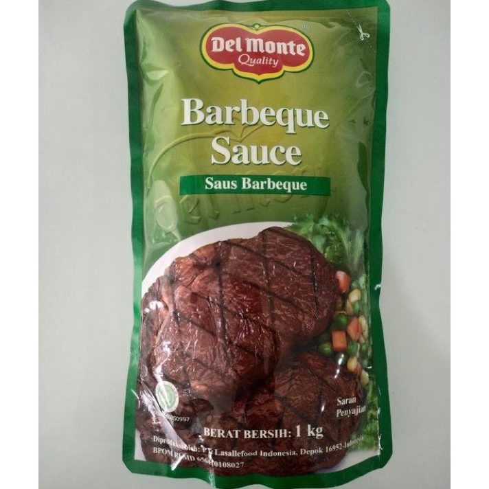 

➚➹✲ DelMonte Barbeque Sauce 1kg – Saus BBQ 1 kg