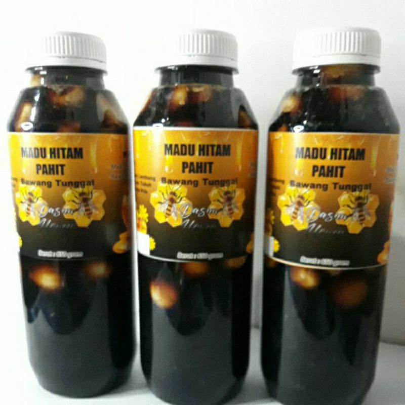 

madu hitam pahit bawang tunggal 650 gram