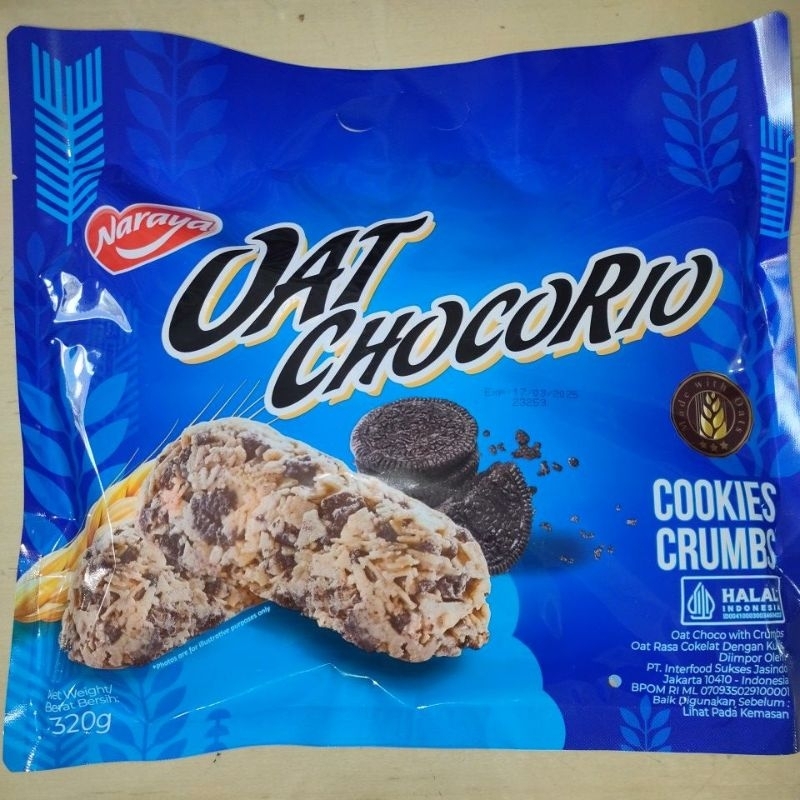 

NARAYA OAT CHOCORIO 320Gr