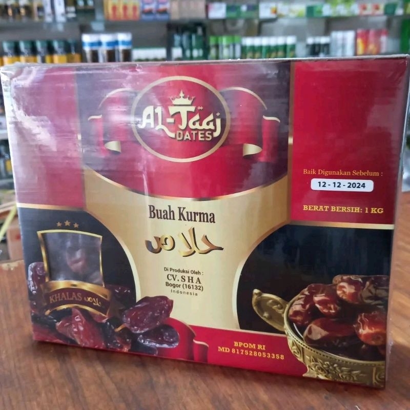 

Kurma Khalas Al-Taaj Al Taaj Dates 1kg