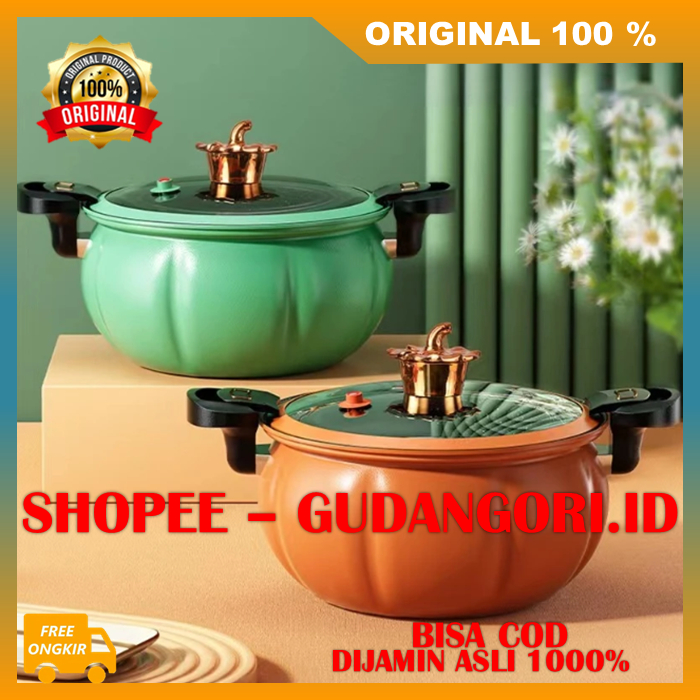 Panci Presto Labu Anti Lengket Kapasitas 8L ORIGINAL