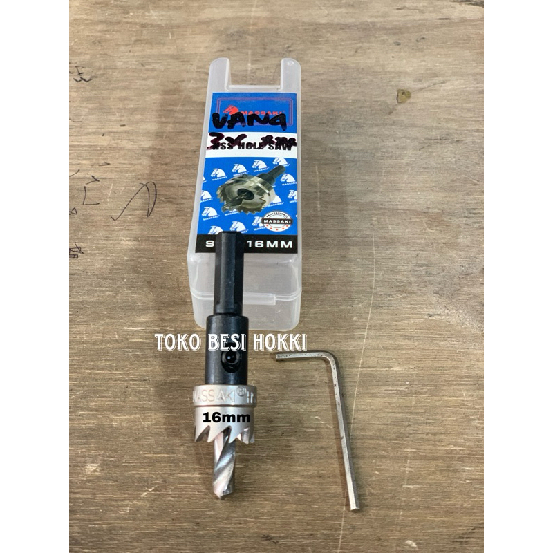 Mata Bor Pelubang / Mata Bor Hole Saw Massaki (16mm = 1.6cm)