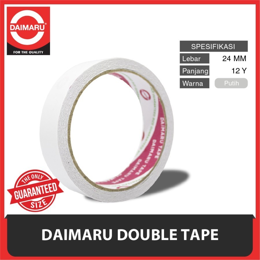 

Double Tape / Perekat 2 Sisi Daimaru 24mm