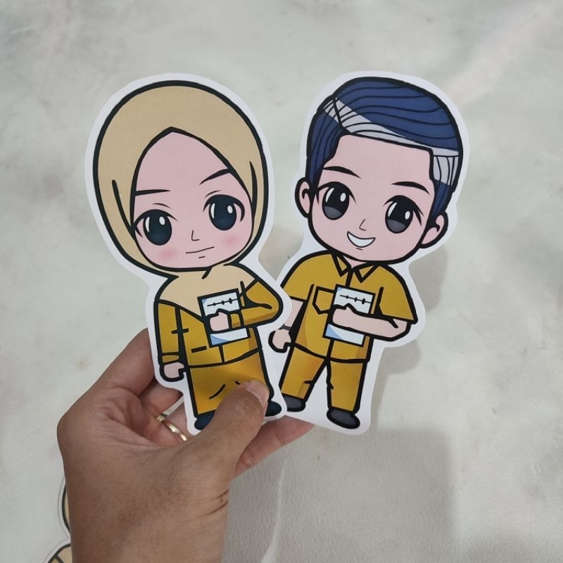 TOPPER BUKET UNTUK GURU / GAMBAR GURU HADIAH HARI GURU / TOPPER TEACHER DAY / TOPPER GURU LUCU