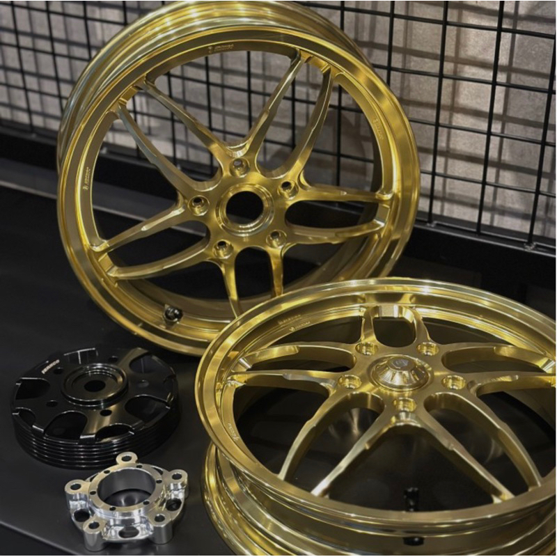 Velg Franco Spyder Gold Front & Rear Vespa Sprint Prima LX S GTS