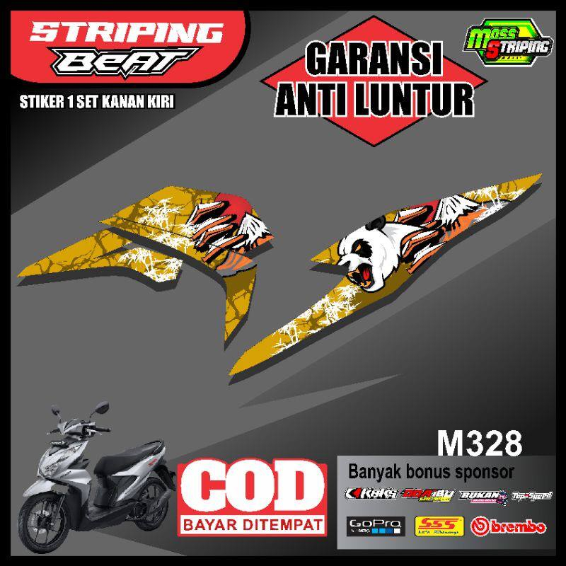 Sticker Stiker Striping Honda Beat Deluxe CBS ISS 2020 2021 Striping setiker strip setrip setriping 