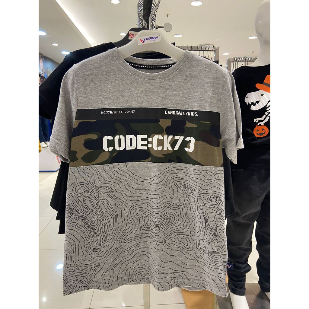 CARDINAL Kids Baju Anak Laki - Laki Tshirt Lengan Pendek Make A4