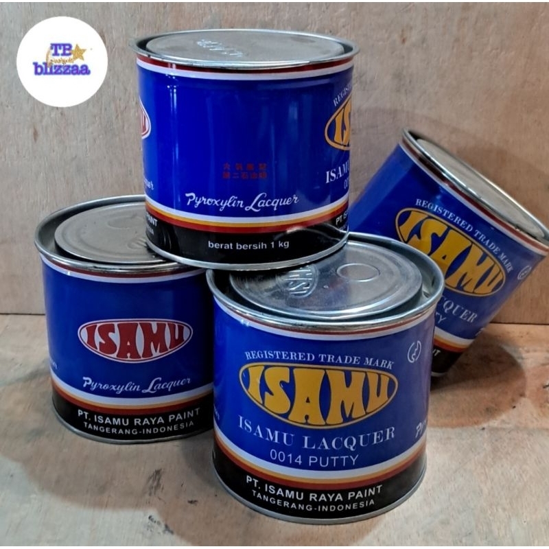 Dempul Isamu 1 kg Dempul Besi Mobil Motor dll Dempul Isamu 1kg Isamu Dempul 1 kg