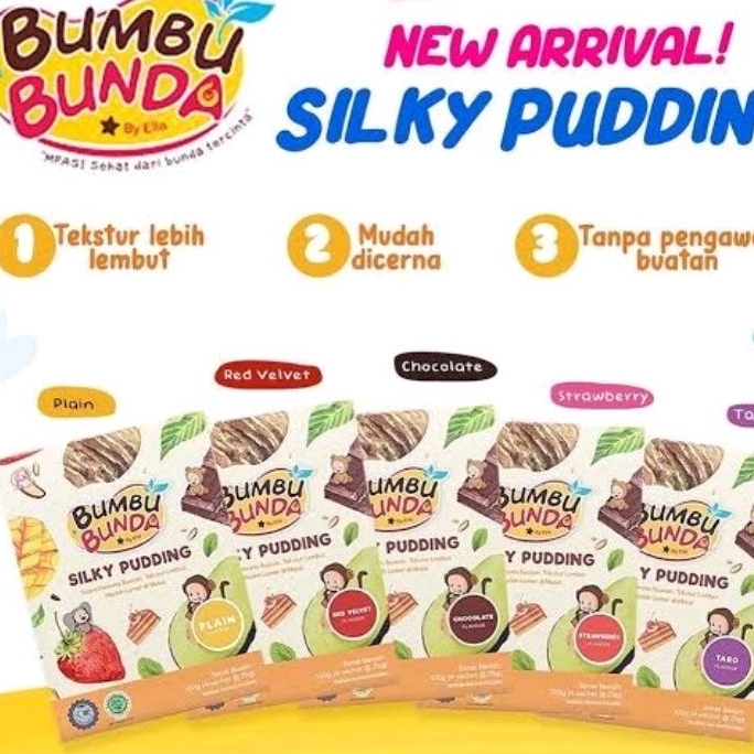 

bumbu bunda silky puding