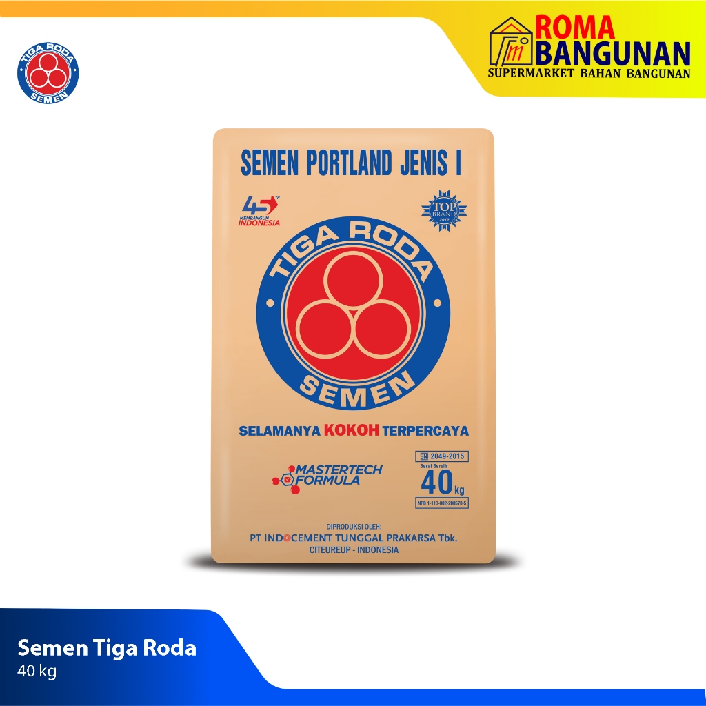 Tiga Roda Semen Portland Komposit 40KG