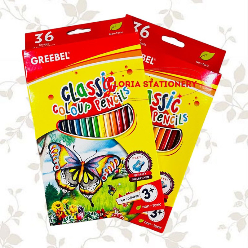 

GREEBEL Classic Colour pencils 7036 36 colour/ Pensil 36 warna 7036 Greebel