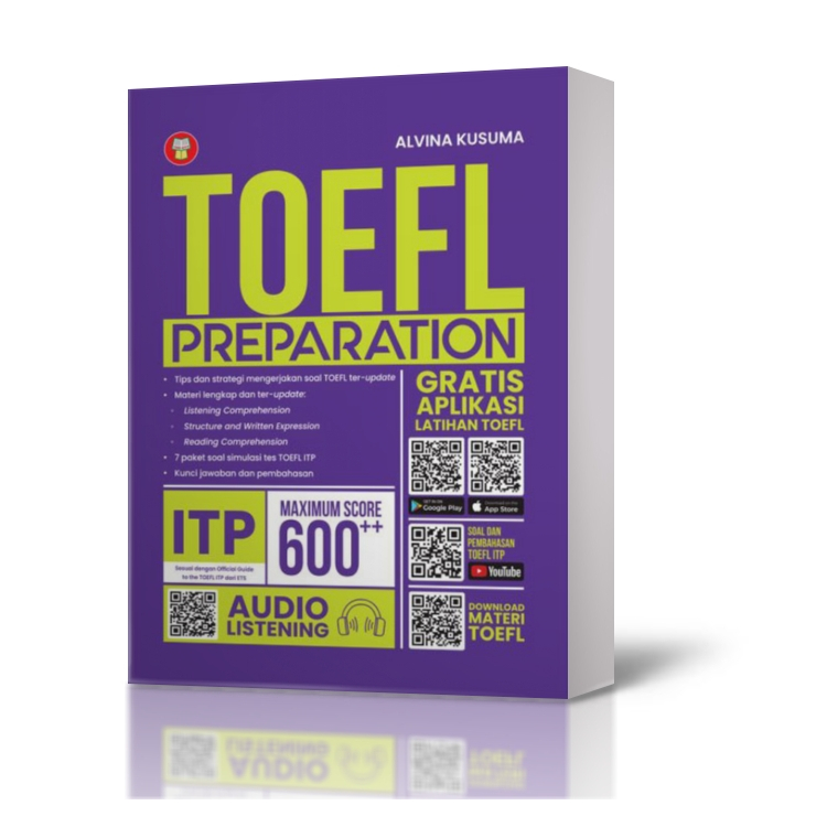 BUKU TOEFL PREPARATION (Bank Soal standar ETS)