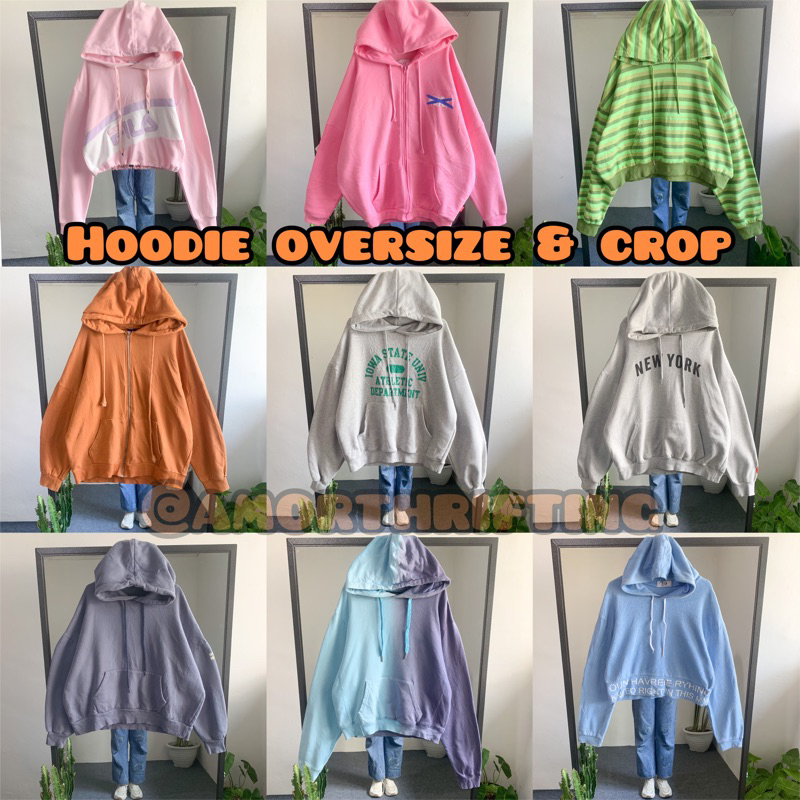 HOODIE OVERSIZE | HOODIE CROP
