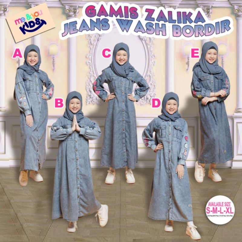 Gamis Jeans Zalika Me&You