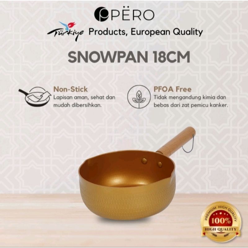 Panci Snowpan / panci susu Pero 18cm
