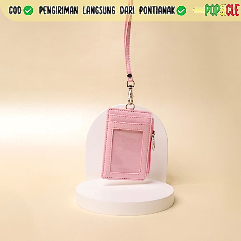 

Name Tag Flashee ID Card Holder Pink Muda Resleting V2 Name Tag Seleting ID Card Risleting Name