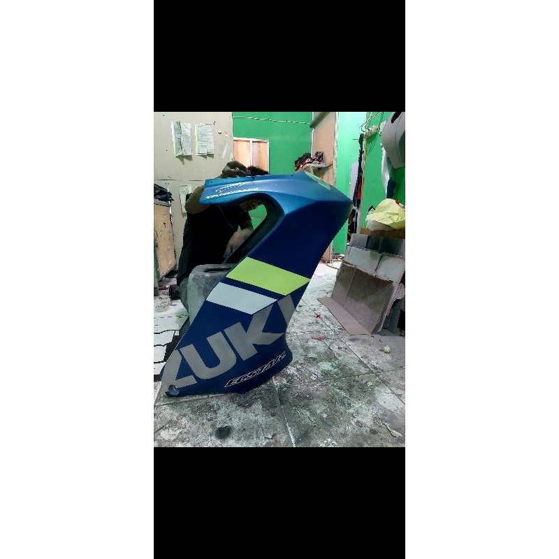 full fairing depan ala moto3 fairing + undercowl
