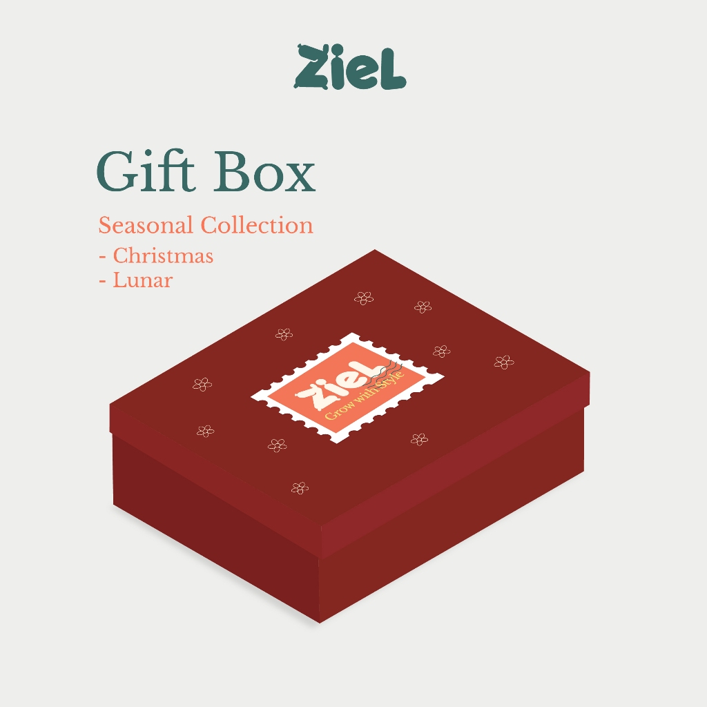 

ZIEL KIDS - Premium Red Box Hampers / Spesial Box / Christmas / Cny / Hampers / Box Hampers