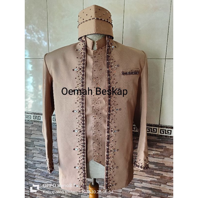 Baju pengantin pria modern, Basofi, beskap Jawa, Hewes
