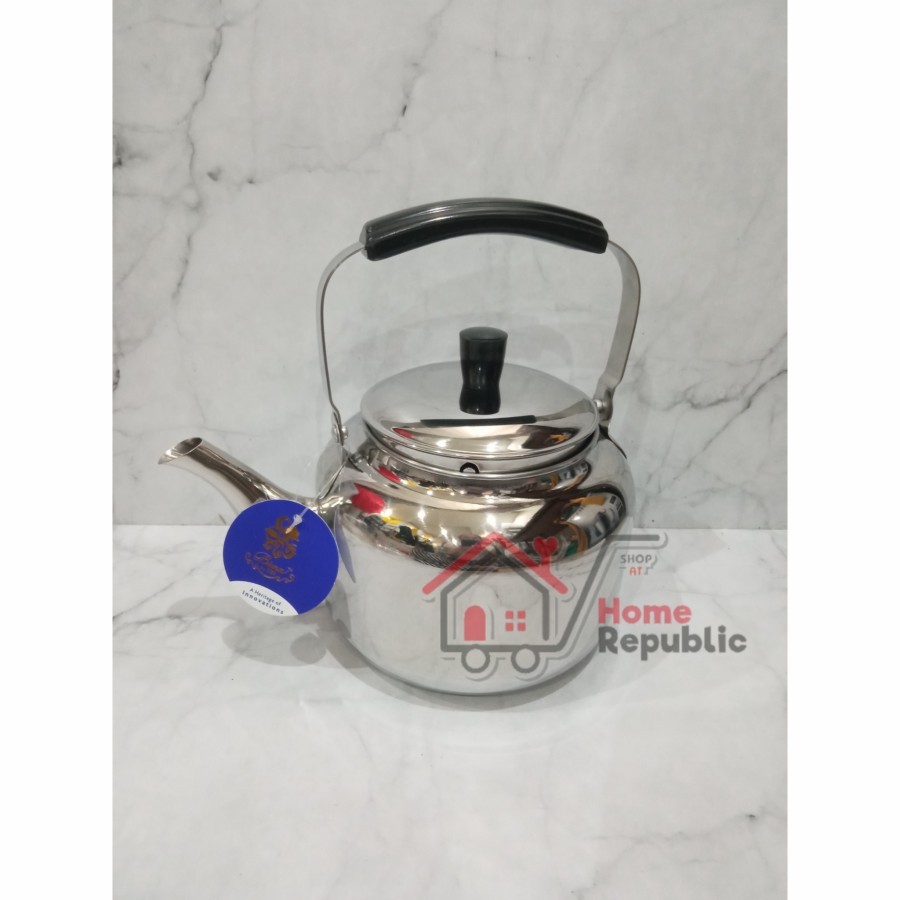 Bima Tea Kettle 542 3Liter Sus 304 Teko Teh Coffe Stainless