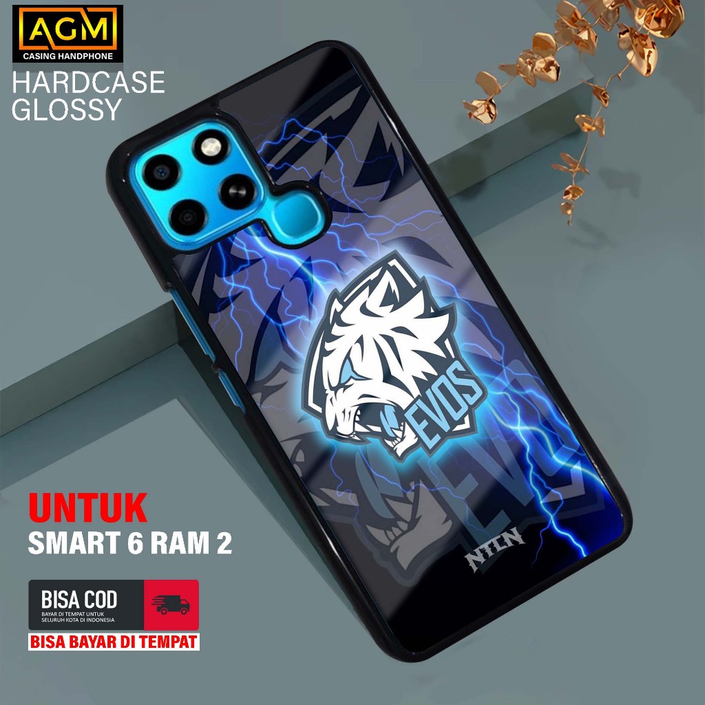 Case Infinix Smart 6 Ram 2 [EVOS] Casing infinix- Case Hp infinix Smart 6 Ram 2 Smart 6 Ram 3 Smart 