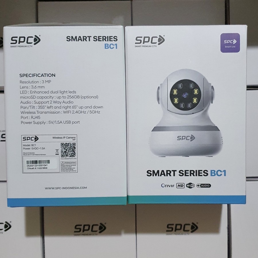 SPC Ipcam CCTV Wifi Ip Camera SPC Series Smart BC1 3MP