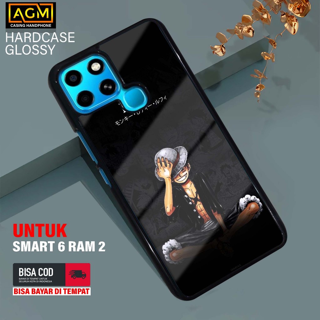 Case Infinix Smart 6 Ram 2 [ONE PI] Casing infinix- Case Hp infinix Smart 6 Ram 2 Smart 6 Ram 3 Smar