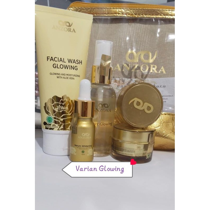 anzora skincare glow series, anzora glow series, anzora skincare