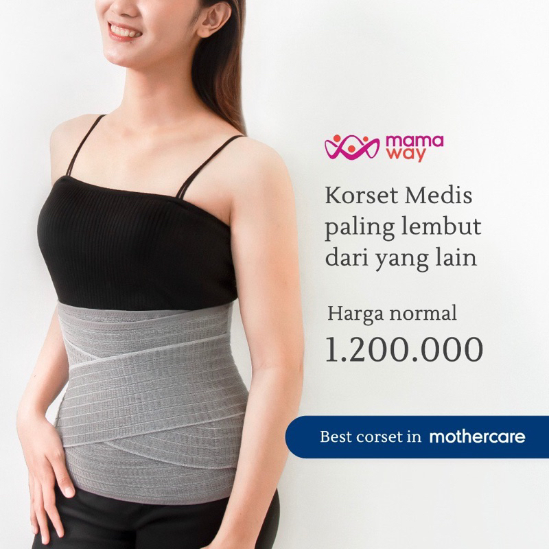 Mamaway Bamboo Corset Original / Korset Pasca Melahirkan