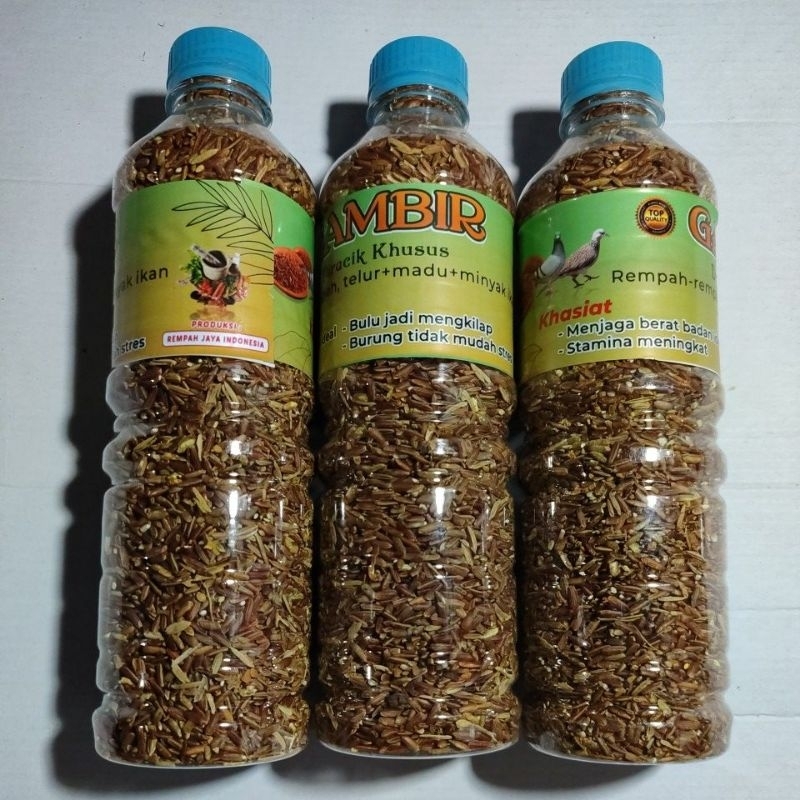 

BERAS MERAH GAMBIR di racik khusus rempah-rempah, +telur+madu+Royal jeli+ginseng