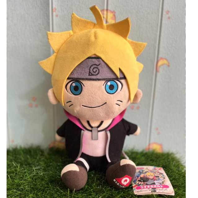 Boneka Plush Size Besar Anime BORUTO UZUMAKI Original Fuji-Q Highland Limited Boruto