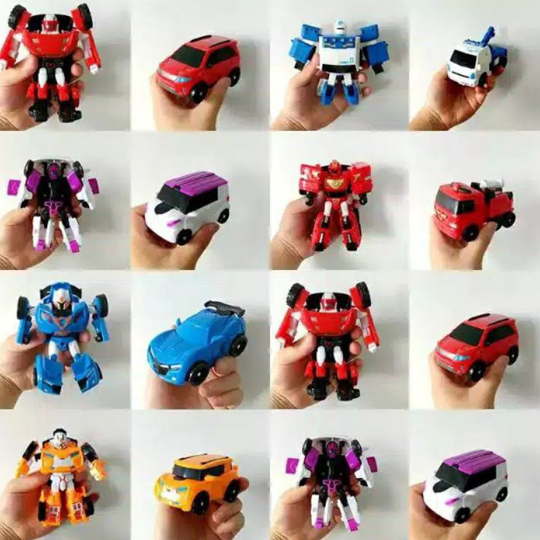 Produk Keren.. Robot Mini Apache / Ambulun /  Mini C / Mini D / METRO / Mini X / Mini R / Zero / Mini W / Mini Y / Rocky / Vulcan / SUV / V ambulan / Mach w / Zango / Mink Z / K Jeep / Super Transformed Robot / Transformers 97