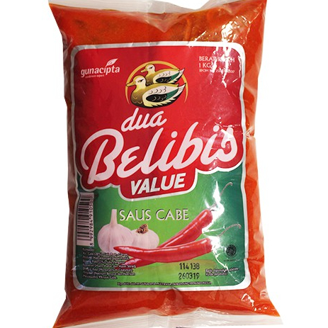 

✾✱ Dua Belibis Value Saus Cabe 1kg