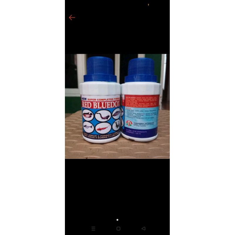[PROMO] RED BLUEDOX 120ML Obat ikan