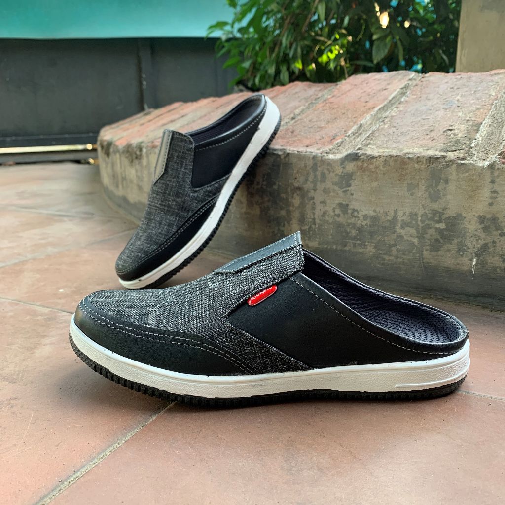Sepatu selop pria/sepatu slip-on kasual