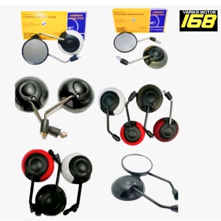 Spion Bulat Honda Scoopy Cembung Montegi