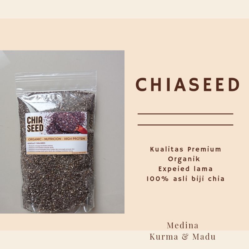 

Chia seed organik Mexico 1kg chiaseed premium