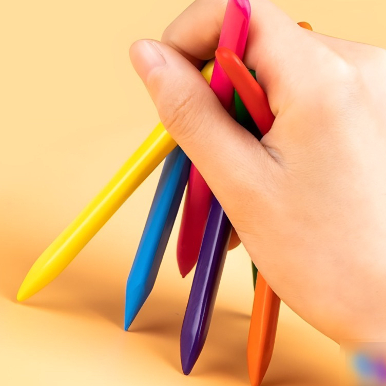 

➶⁎✶ Crayon Mewarnai / Crayon Anti Air Anti Kotor Tangan / Pensil Warna