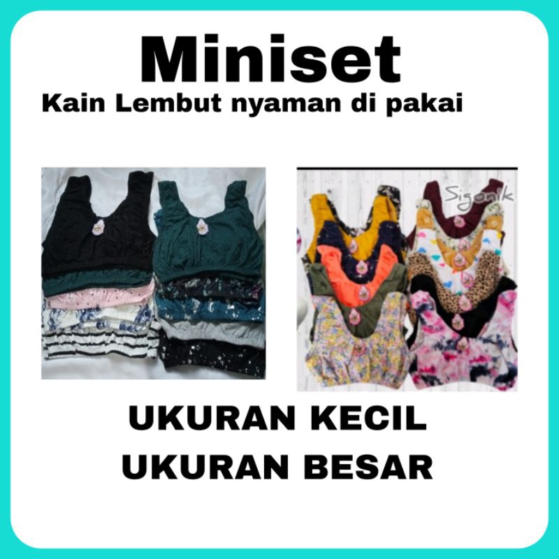 Miniset Wanita Murah REMAJA DEWASA XL XXL KAIN LEMBUT