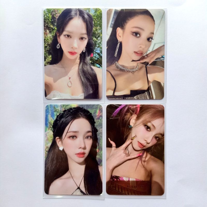 aespa Karina photocard My World Girls smini tc dewi cannes got the beat