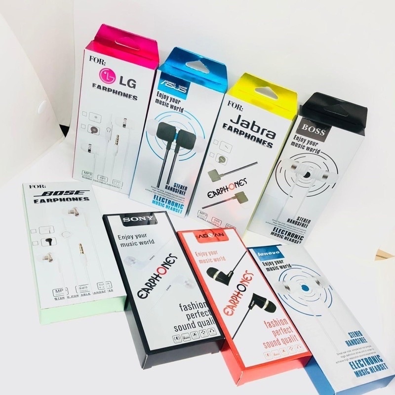 Handsfree Legend PM-01 HF Studio Sound New Extra Bass & Suara Jernih Universal For Android Smartphon