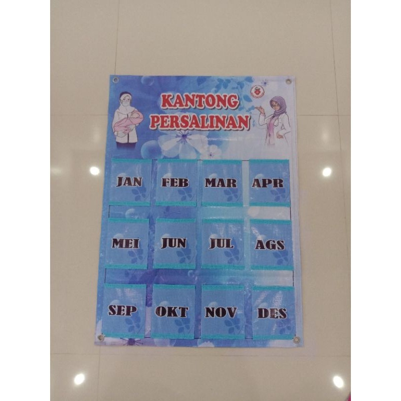 kantong persalinan tanpa nama bonus kartu taksiran persalinan.kantong persalinan murah - kantong per