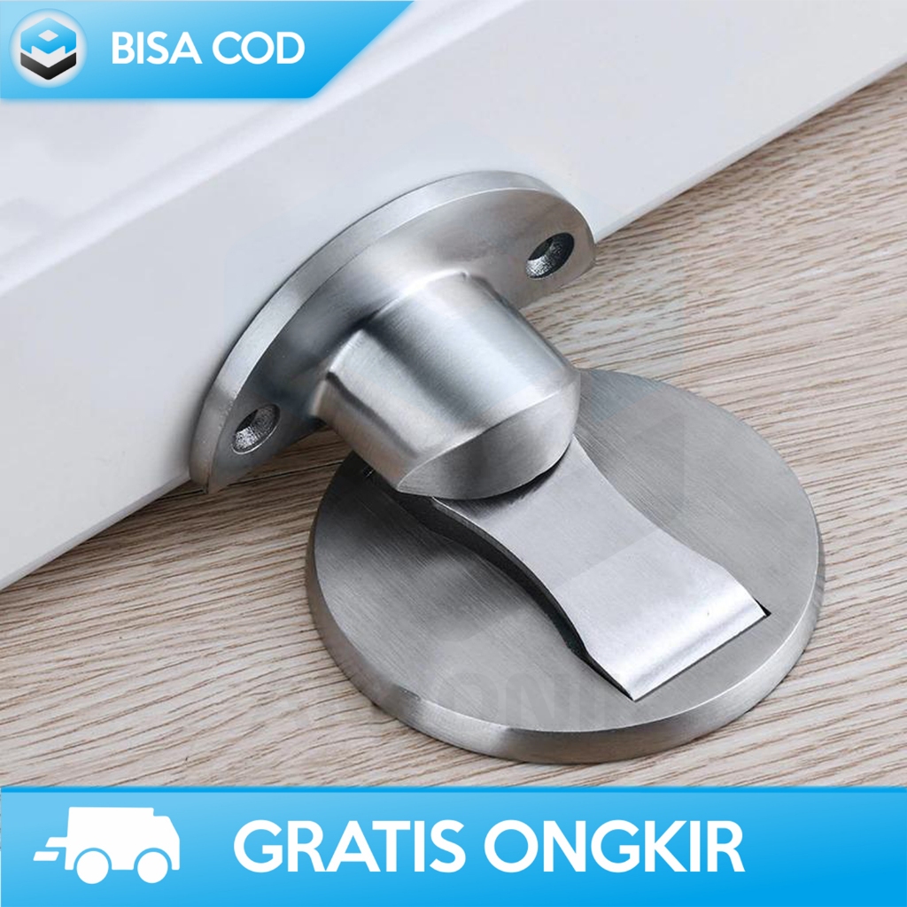 PENAHAN PINTU RUMAH TEMPEL MAGNETIC DOOR STOPPER GANJELAN BAWAH PINTU