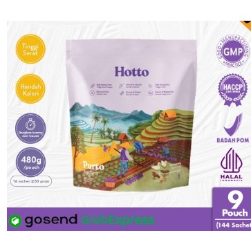 

Hotto Purto Multigrain with Purple Potato 9 Pouch Oat Superfood